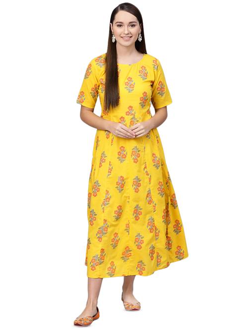 floral anarkali ethnic dress - 16851725 - Very Small Image - 1