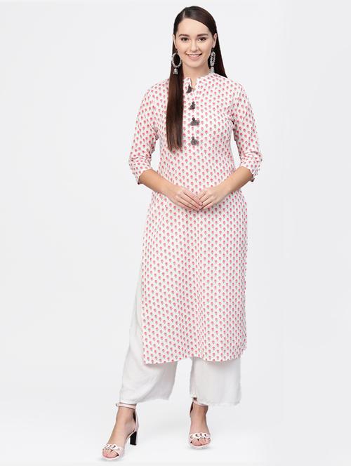 floralstraight kurta - 16851746 - Very Small Image - 1