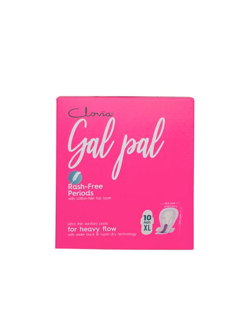clovia 10 gal pal sanitary pads - xl for heavy flow - 280 mm - 16851864 - Very Small Image - 1