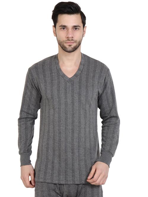 grey solid thermal top - 16852120 - Very Small Image - 1
