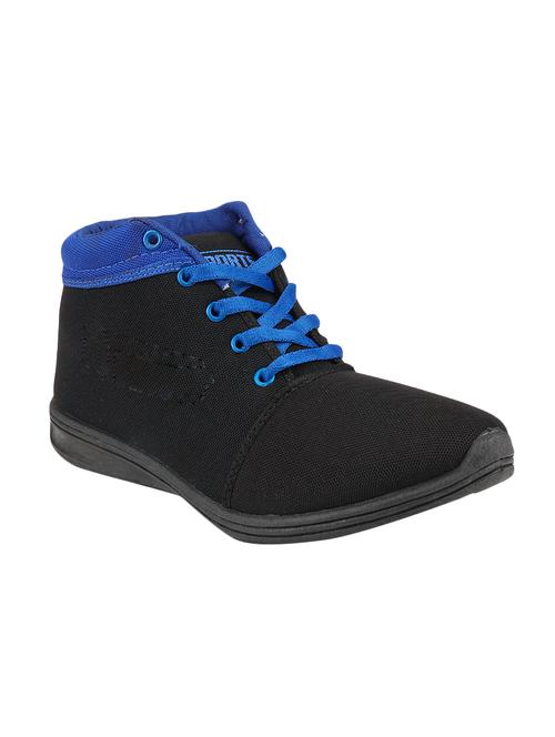 black canvas lace up sneakers - 16852137 - Very Small Image - 1