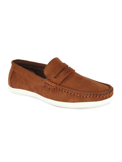 brown suede slip on loafers - 16852902 - Very Small Image - 1