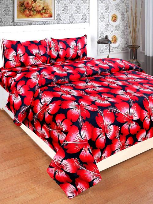 king size bed sheet with 2 pillow covers - 16854394 - Very Small Image - 1