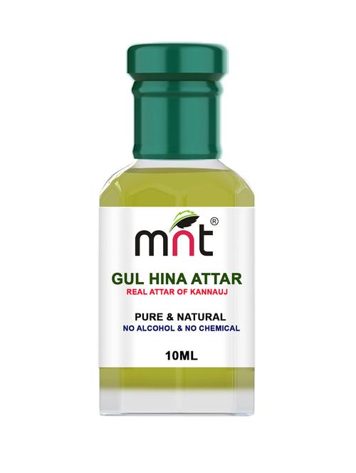 mnt gul hina attar for unisex, long lasting & alcohol free (10ml) - pure natural & premium quality roll-on attar - 16854762 - Very Small Image - 1