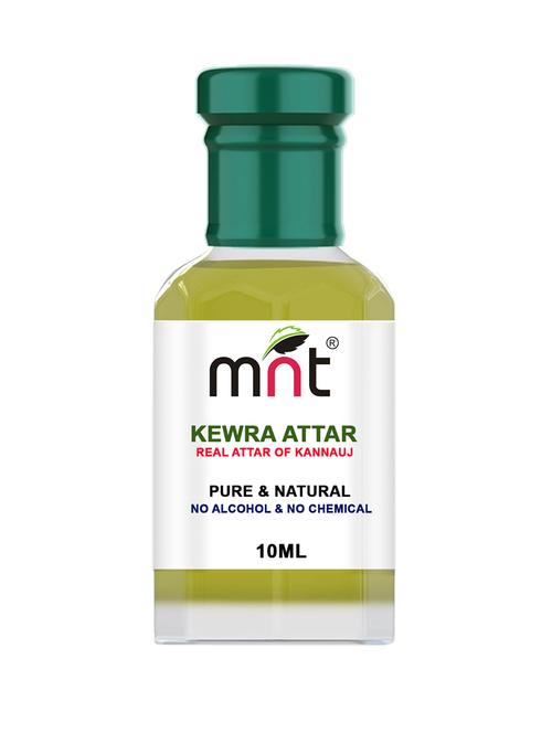 mnt kewra attar for unisex, long lasting & alcohol free (10ml) - pure natural & premium quality roll-on attar - 16854770 - Very Small Image - 1