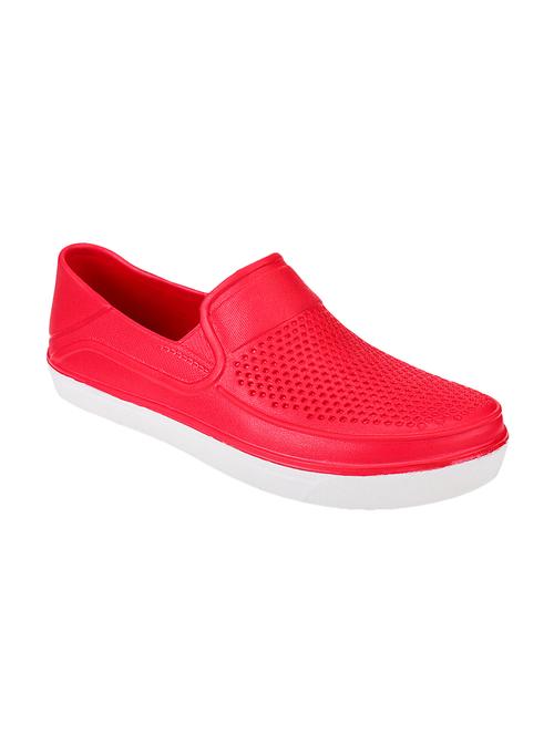 red rubber slipons - 16855499 - Very Small Image - 1