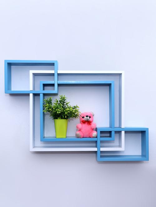mdf decoretive wall mount storage 4 shelves - 16856294 - Very Small Image - 1