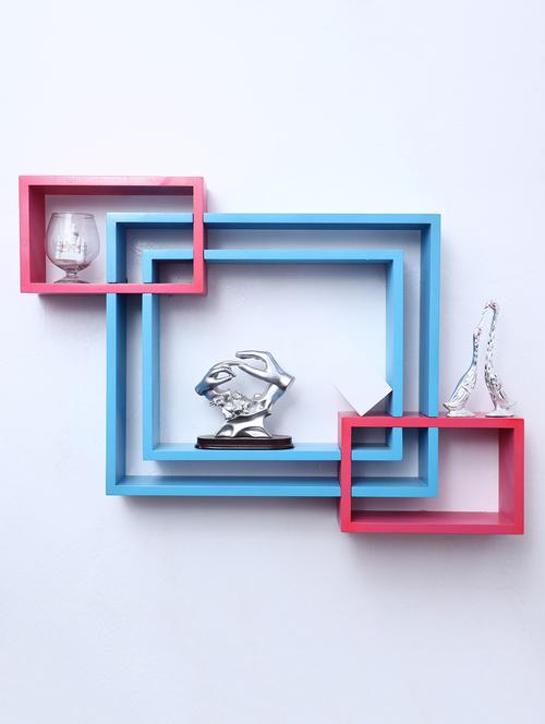 mdf decoretive wall mount storage 4 shelves - 16856322 - Very Small Image - 1
