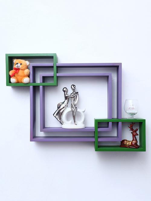 mdf decoretive wall mount storage 4 shelves - 16856325 - Very Small Image - 1