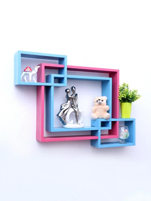mdf decoretive wall mount storage 4 shelves - 16856350 - Very Small Image - 1