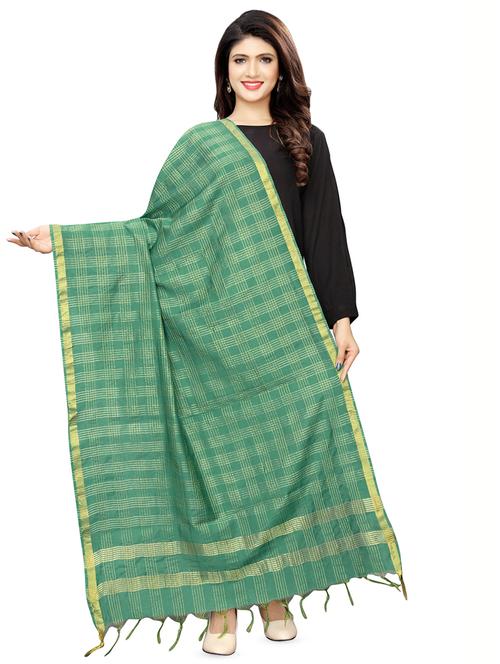 checkered printed dupatta - 16856744 - Very Small Image - 1
