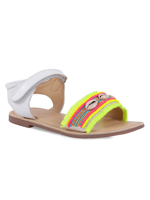 white leather sandal - 16858064 - Very Small Image - 1