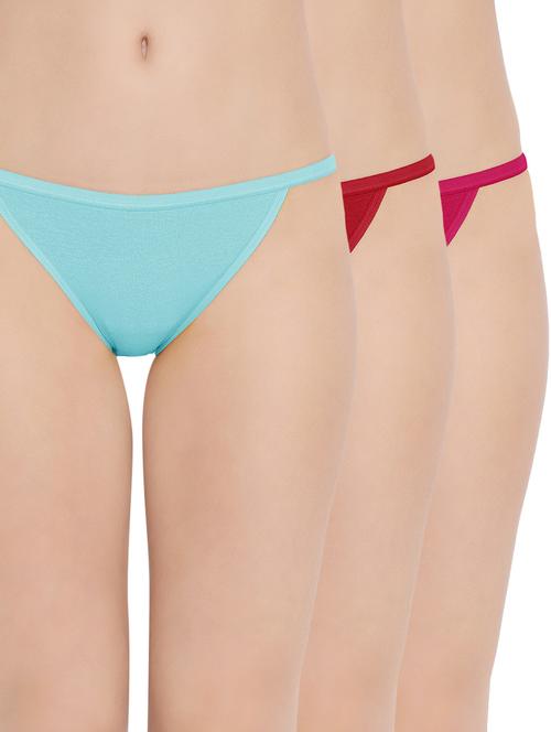 set of 3 bikini panties - 16862124 - Very Small Image - 1
