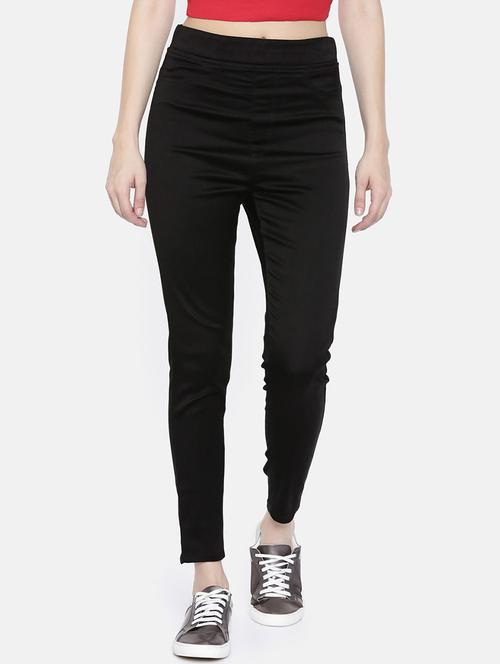 high rise solid jegging - 16862623 - Very Small Image - 1