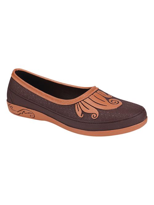 brown slip on ballerinas - 16863604 - Very Small Image - 1