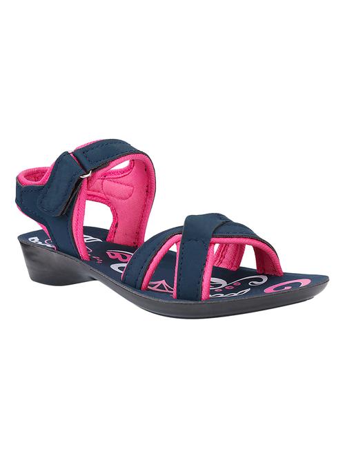 blue back strap sandals - 16863635 - Very Small Image - 1