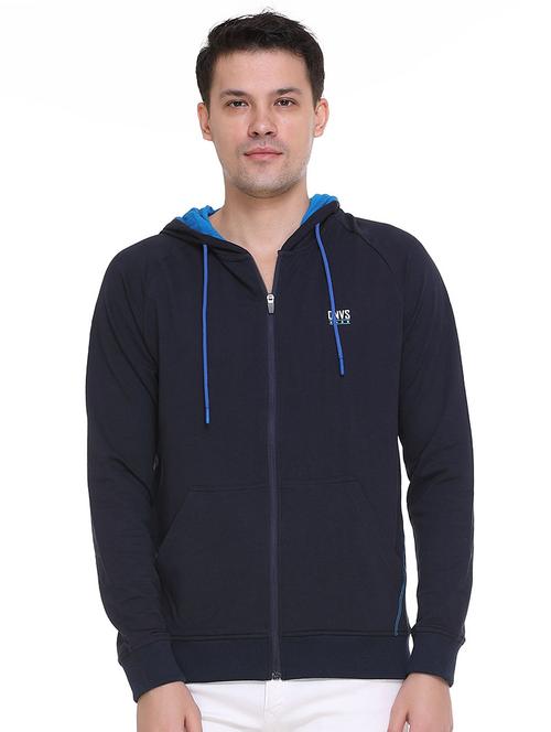 navy blue solid sweatshirt - 16864565 - Very Small Image - 1