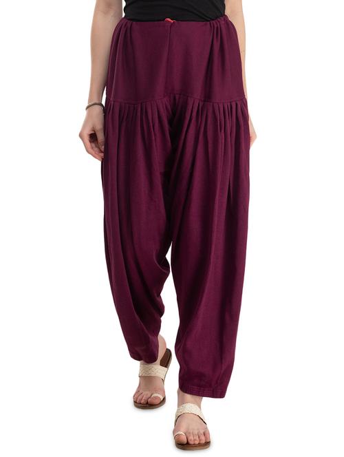 solid velvet salwar - 16864661 - Very Small Image - 1