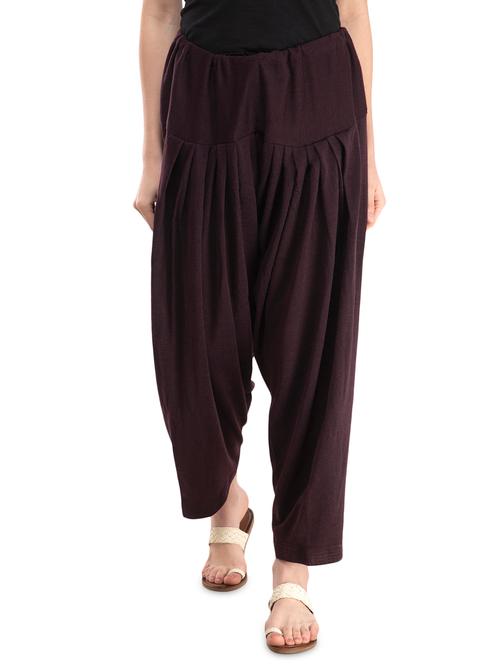 solid velvet salwar - 16864665 - Very Small Image - 1