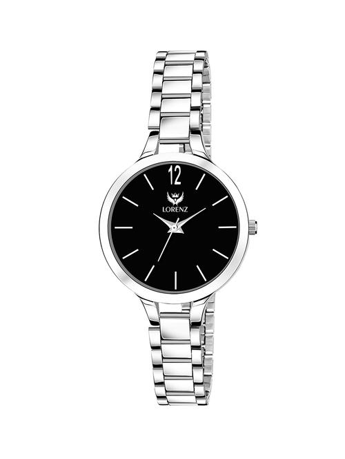 lorenz classic petite analog black dial watch for women | watch for girls- as-70a - 16864965 - Very Small Image - 1