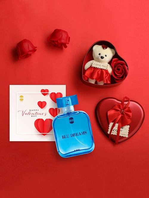 ajmal combo gift set of blu dreams edp 100ml - 16866121 - Very Small Image - 1