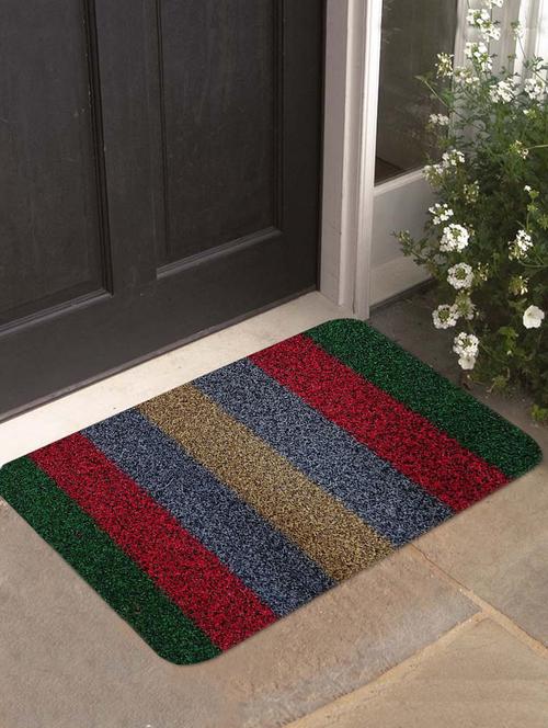 grandiose elegant design premium anti slip door mat (pack of 2) - 16866165 - Very Small Image - 1