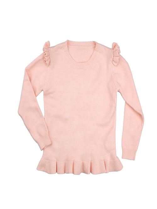 pink cotton regular sweaters - 16866275 - Very Small Image - 1