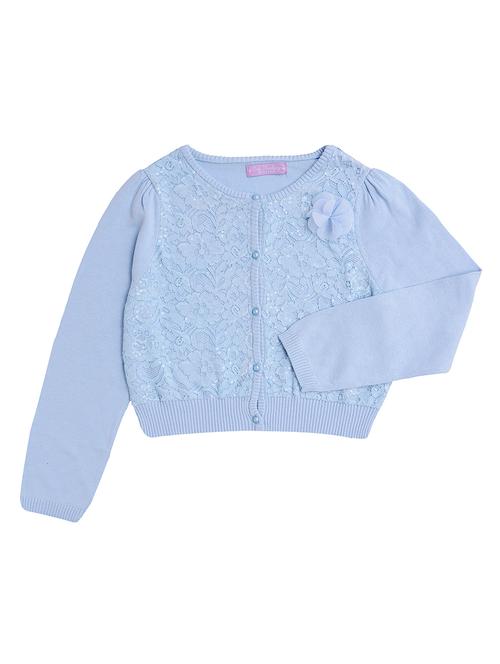blue cotton regular cardigan - 16866278 - Very Small Image - 1