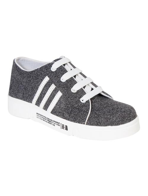 grey lace-up sneakers - 16866736 - Very Small Image - 1