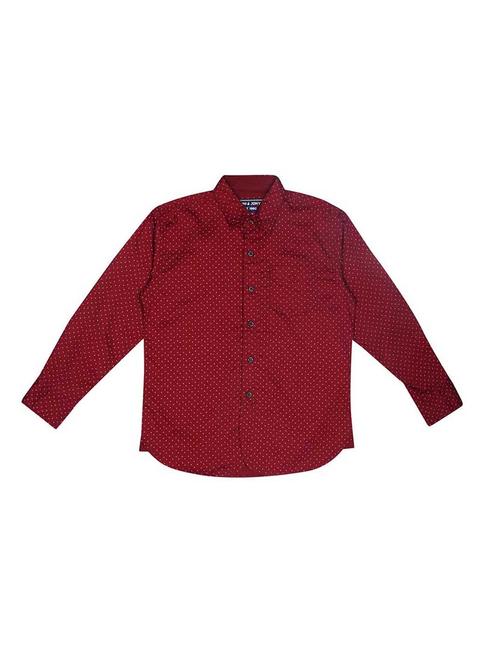 red cotton shirt - 16867282 - Very Small Image - 1
