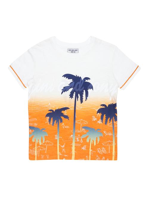 orange cotton tshirt - 16867314 - Very Small Image - 1