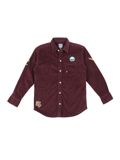 red cotton shirt - 16867328 - Very Small Image - 1