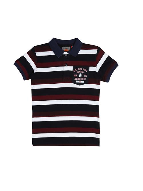 dark blue cotton tshirt - 16867395 - Very Small Image - 1