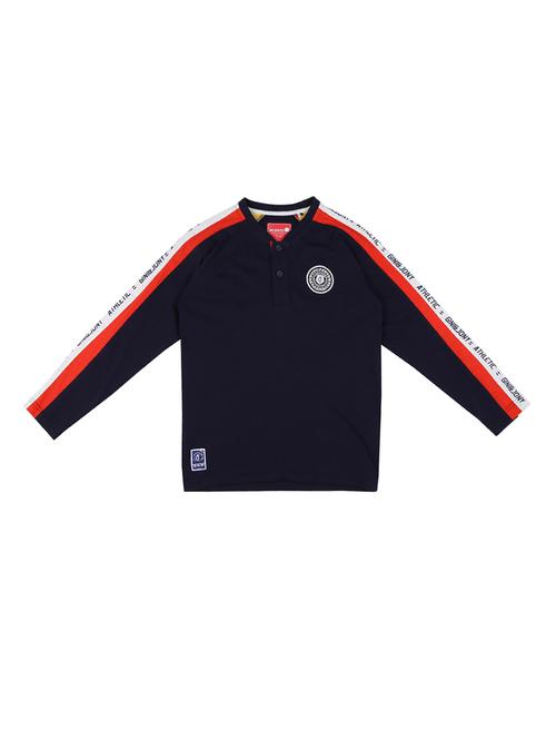 dark blue cotton tshirt - 16867416 - Very Small Image - 1