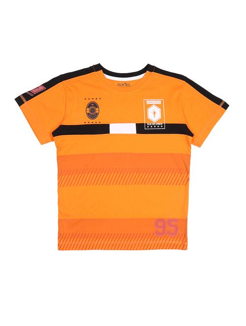 orange cotton tshirt - 16867433 - Very Small Image - 1