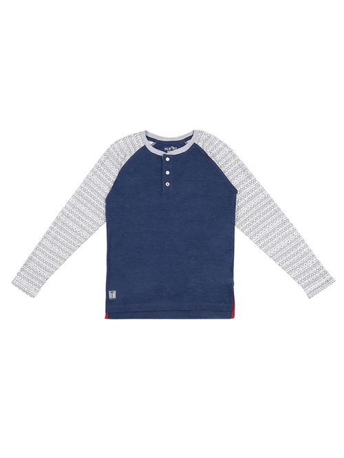 dark blue cotton tshirt - 16867449 - Very Small Image - 1