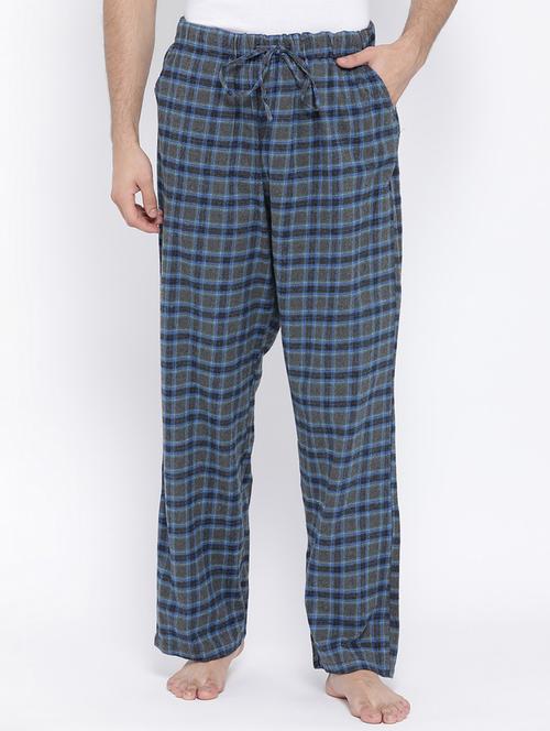 grey checkered pyjama - 16868333 - Very Small Image - 1