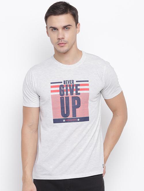 grey printed t-shirt - 16868474 - Very Small Image - 1