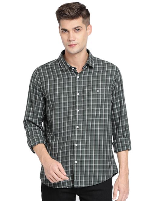green checkered casual shirt - 16868975 - Very Small Image - 1