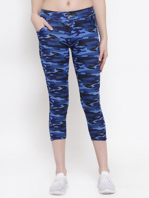high rise camouflage capri - 16869403 - Very Small Image - 1