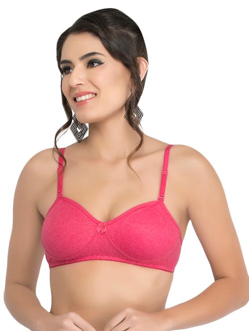 detachable strap bow patch bra - 16869547 - Very Small Image - 1