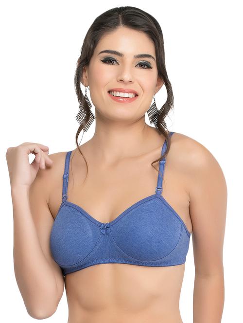 detachable strap bow patch bra - 16869549 - Very Small Image - 1