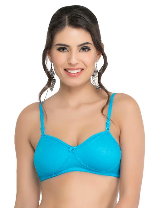 detachable strap bow patch bra - 16869550 - Very Small Image - 1