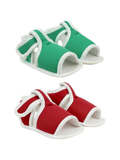 set of 2 multi colored fabric booty - 16871183 - Very Small Image - 1