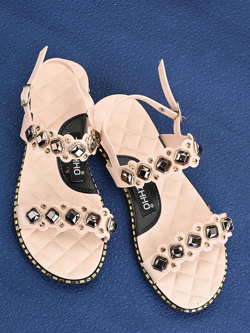 pink back strap sandals - 16871748 - Very Small Image - 1