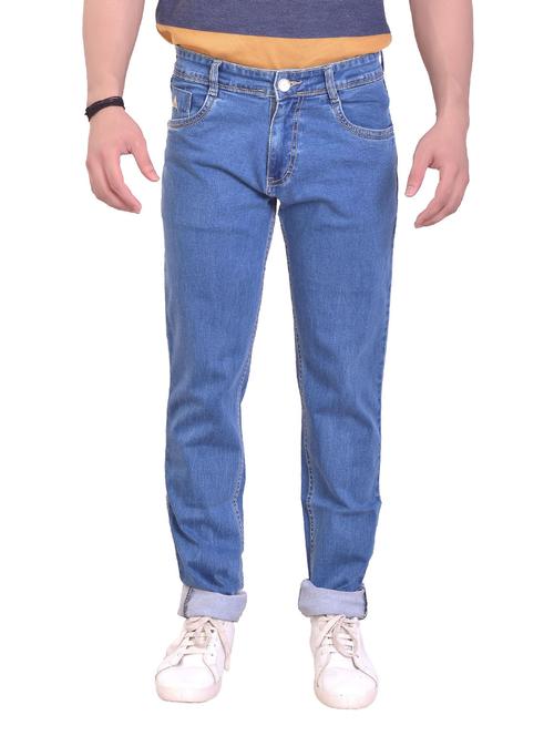 men mid rise denim plain jeans - 16872439 - Very Small Image - 1