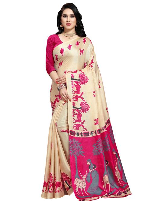 conversational printed saree - 16872834 - Very Small Image - 1