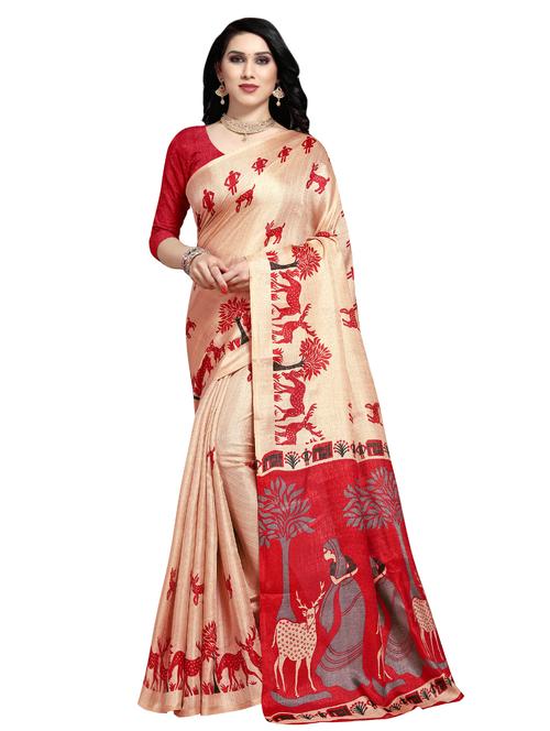 conversational printed saree - 16872836 - Very Small Image - 1