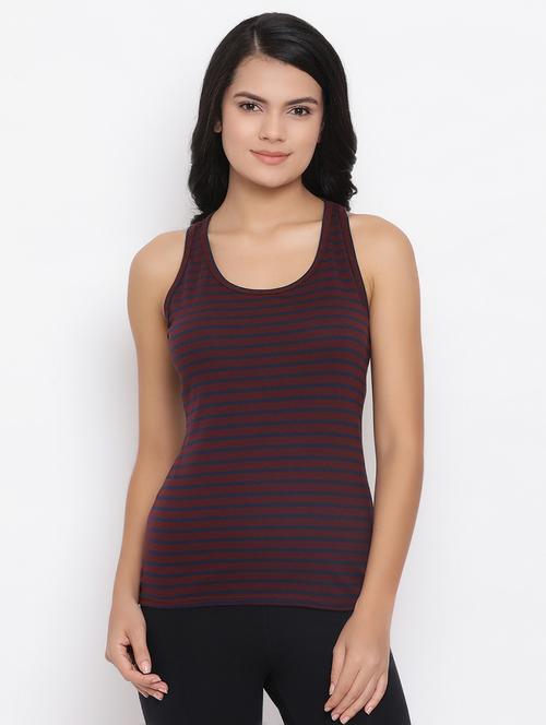 racer back striped camisole - 16873434 - Very Small Image - 1