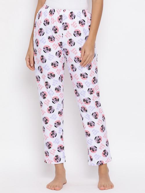 high rise printed pajama - 16873527 - Very Small Image - 1